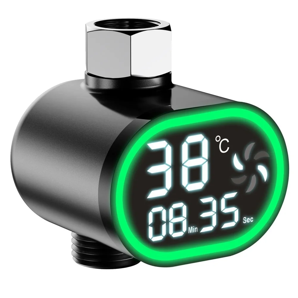 Home Bathroom Faucets - Su Termometresi 5.8*2*6.8cm LED Ekranlı Duşlar,