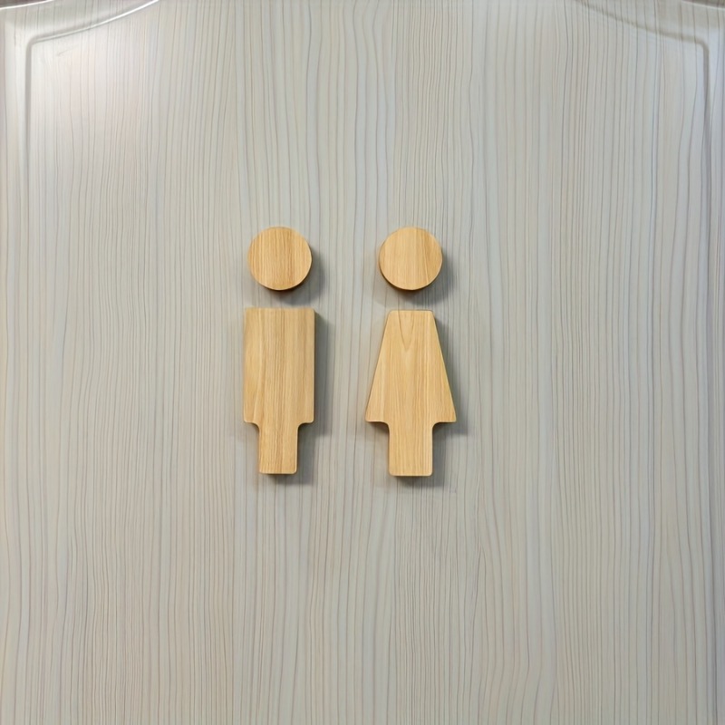 Home Bathroom Sign - Ev ve Ofis için Uygun Erkek
