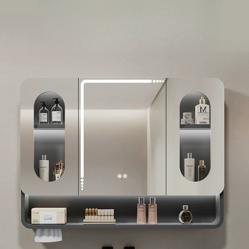Bathroom Cabinet Mirror - LED Işıklı Banyo Aynası Dokunmatik Sensörlü