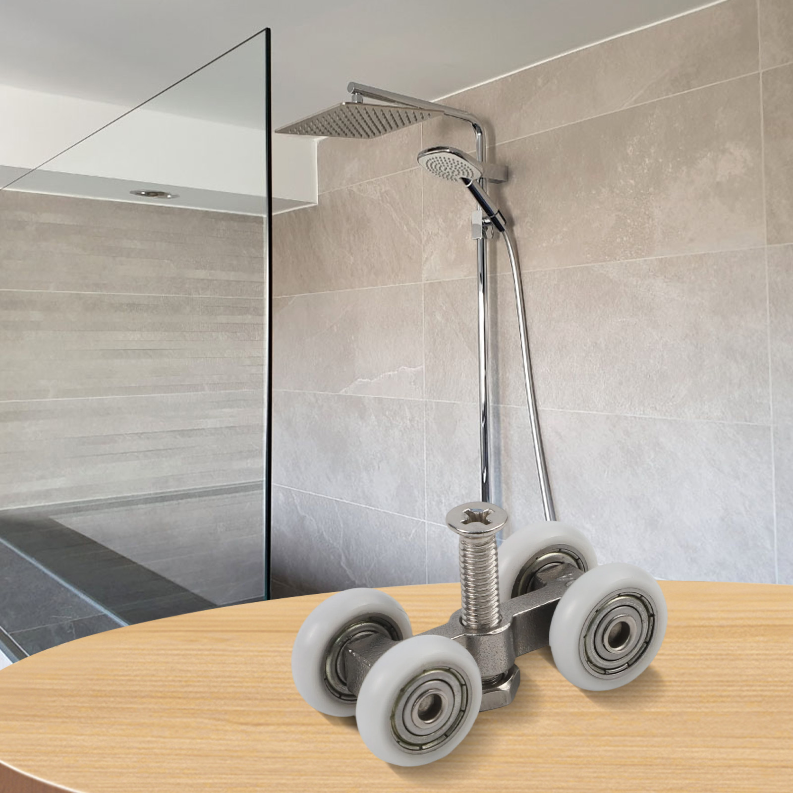 Home Hardware Bathroom Cabinets - Sürgülü Kapı Tekerleği Yük Taşıyıcı Asılı