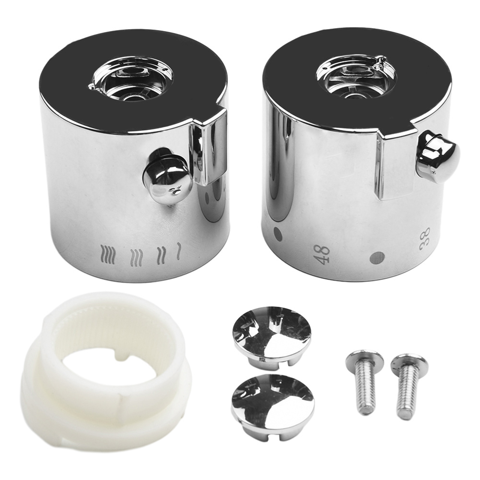 Home Bathroom Faucets - Topuzu kolları duş sıcaklığı kontrol kolu