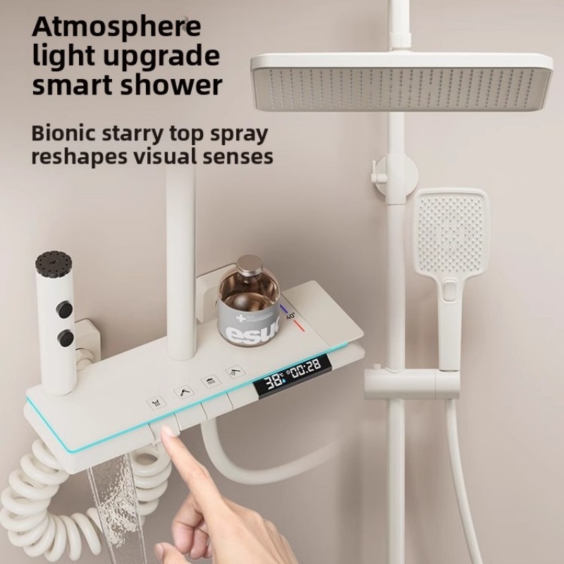 Home For Bathroom - Termostatik Duş Seti Ev Banyo Piyano