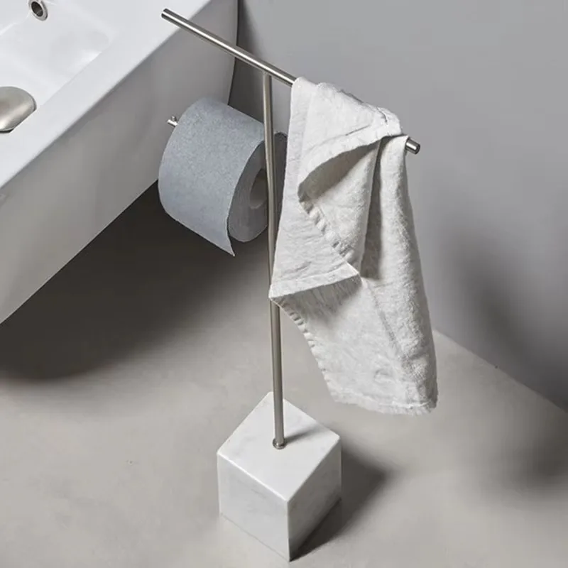Home Bathroom Paper Towels - Paslanmaz Çelik Lüks Banyo Depolama Rafları