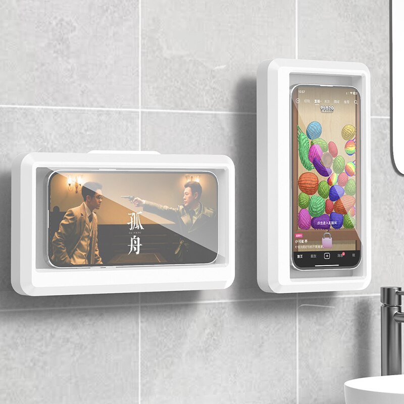 Home For Bathroom - Banyo Su Geçirmez Telefon Tutucu Ev