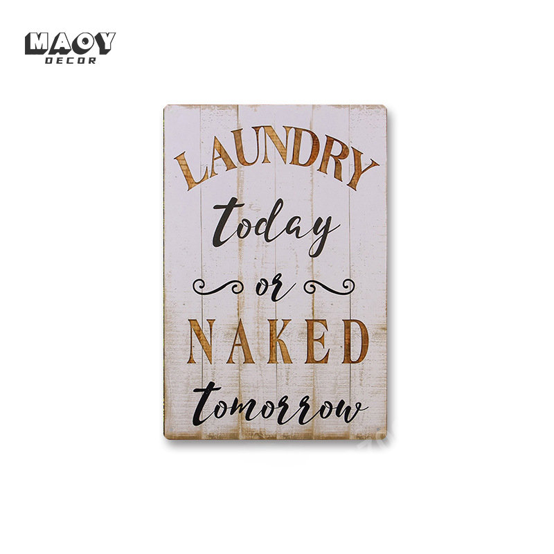 Slogan Metal Tabela Çamaşır Od - Home Bathroom Sign incelemesi ve fiyatı