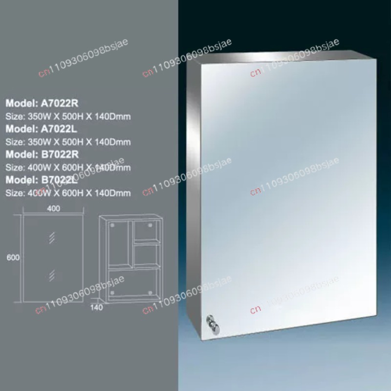304 paslanmaz çelik aynalı dol - Bathroom Cabinet Mirror incelemesi ve fiyatı
