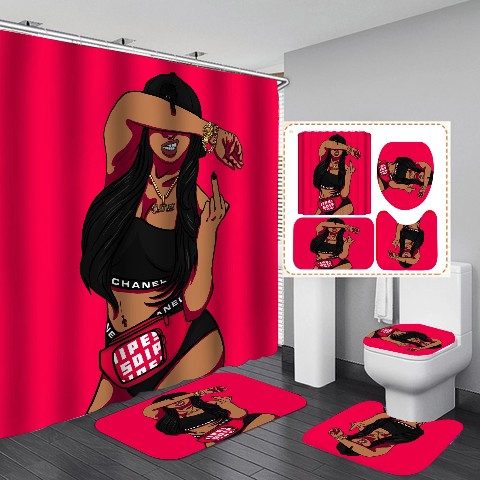 Ev Eşyaları Havalı Afrikalı Kı - Home Goods Bathroom Accessories incelemesi ve fiyatı