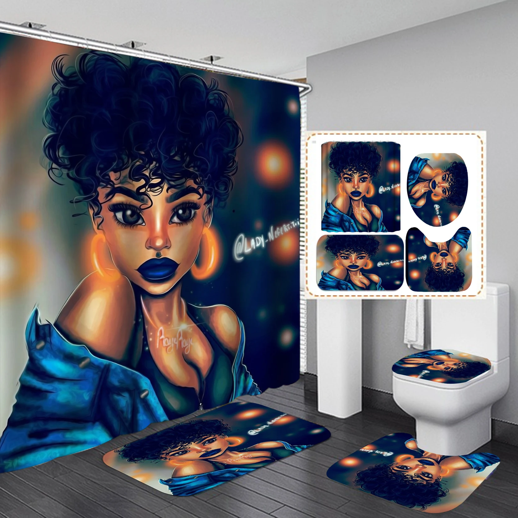 Ev Eşyaları Havalı Afrikalı Kı - Home Goods Bathroom Accessories incelemesi ve fiyatı