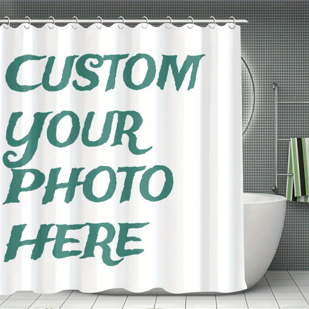 Özel Fotoğraf Banyo Perdesi, K - Home Bathroom Images incelemesi ve fiyatı