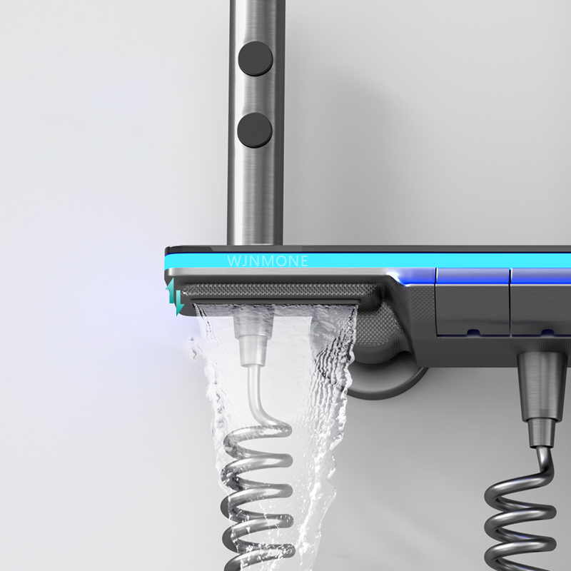 Banyo Lüks Duş Sistemi Işıklar - Home Bathroom Faucets incelemesi ve fiyatı