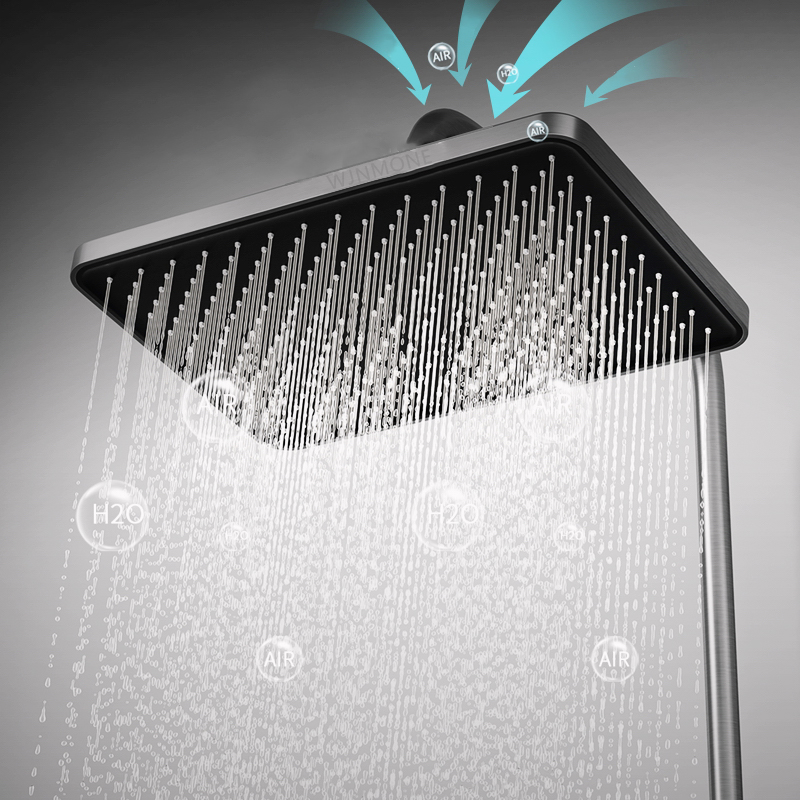 Banyo Lüks Duş Sistemi Işıklar - Home Bathroom Faucets incelemesi ve fiyatı