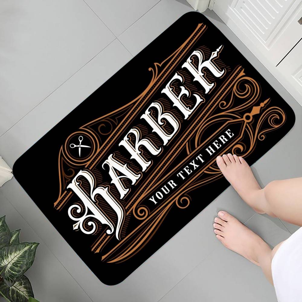 Berber Dükkanı Tabelası Halısı - Home Bathroom Sign incelemesi ve fiyatı