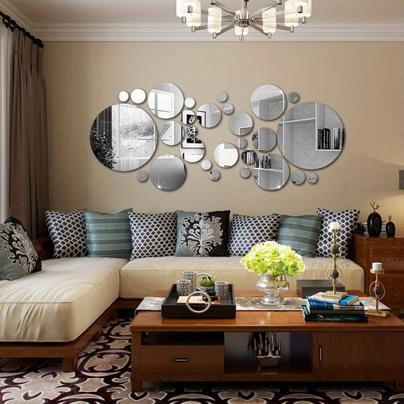 26 adet 3D akrilik ayna duvar  - Home Theater Bathroom incelemesi ve fiyatı