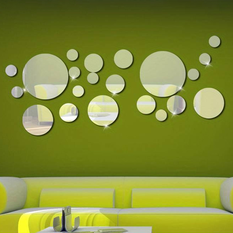 26 adet 3D akrilik ayna duvar  - Home Theater Bathroom incelemesi ve fiyatı