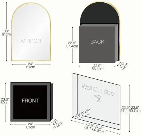 Kavisli İlaç Dolabı Aynası Mon - Bathroom Cabinet Mirror incelemesi ve fiyatı