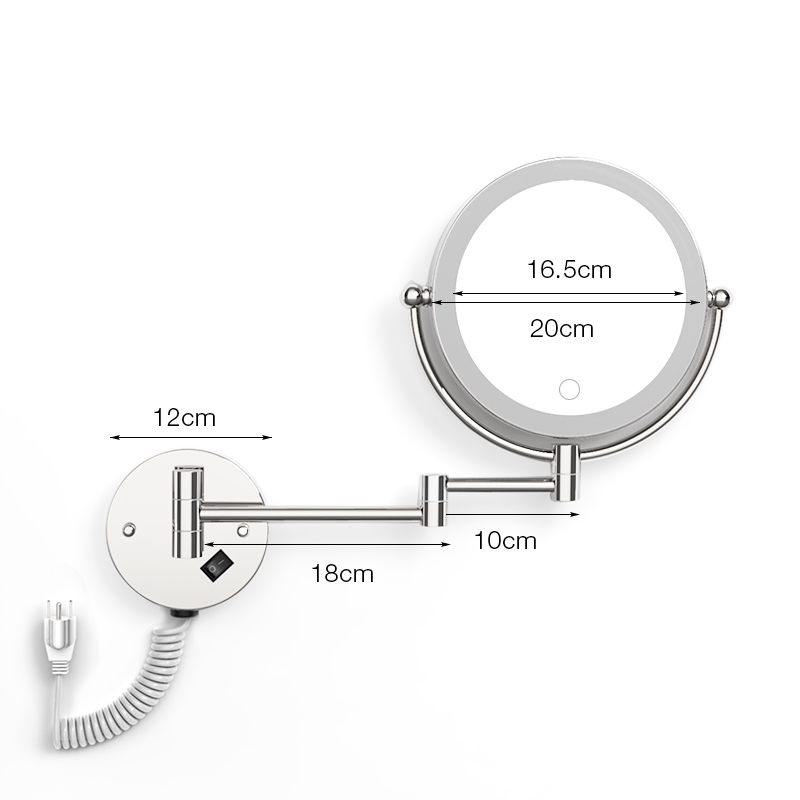 Duvara Monte LED Makyaj Aynası - Home Theater Bathroom incelemesi ve fiyatı
