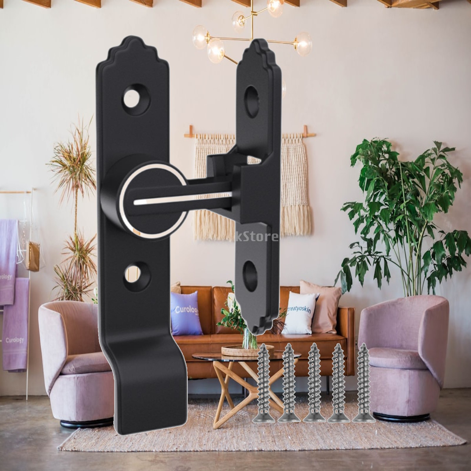 Ev Güvenlik Kapı Kilidi Ekran  - Home Hardware Bathroom Cabinets incelemesi ve fiyatı