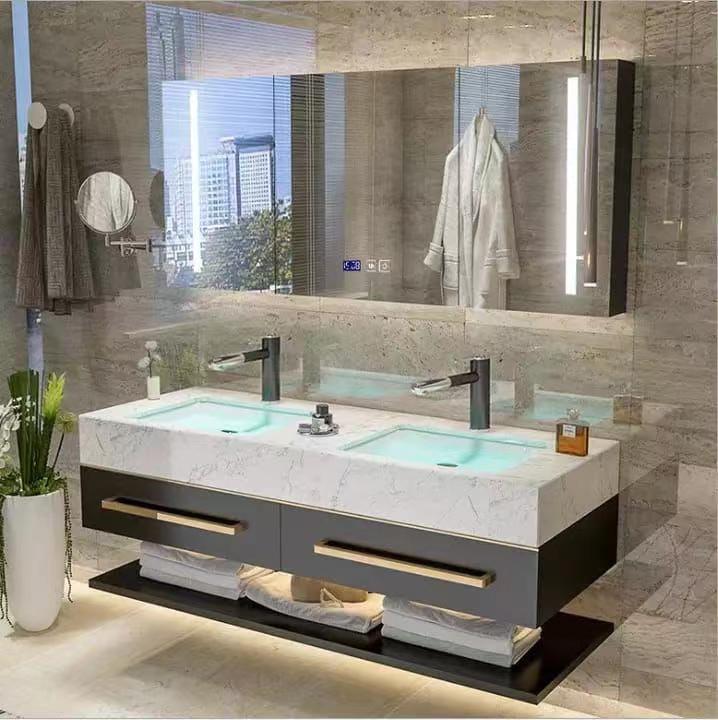 Modern Banyolar İçin Lavabolu  - Bathroom Cabinet Mirror incelemesi ve fiyatı