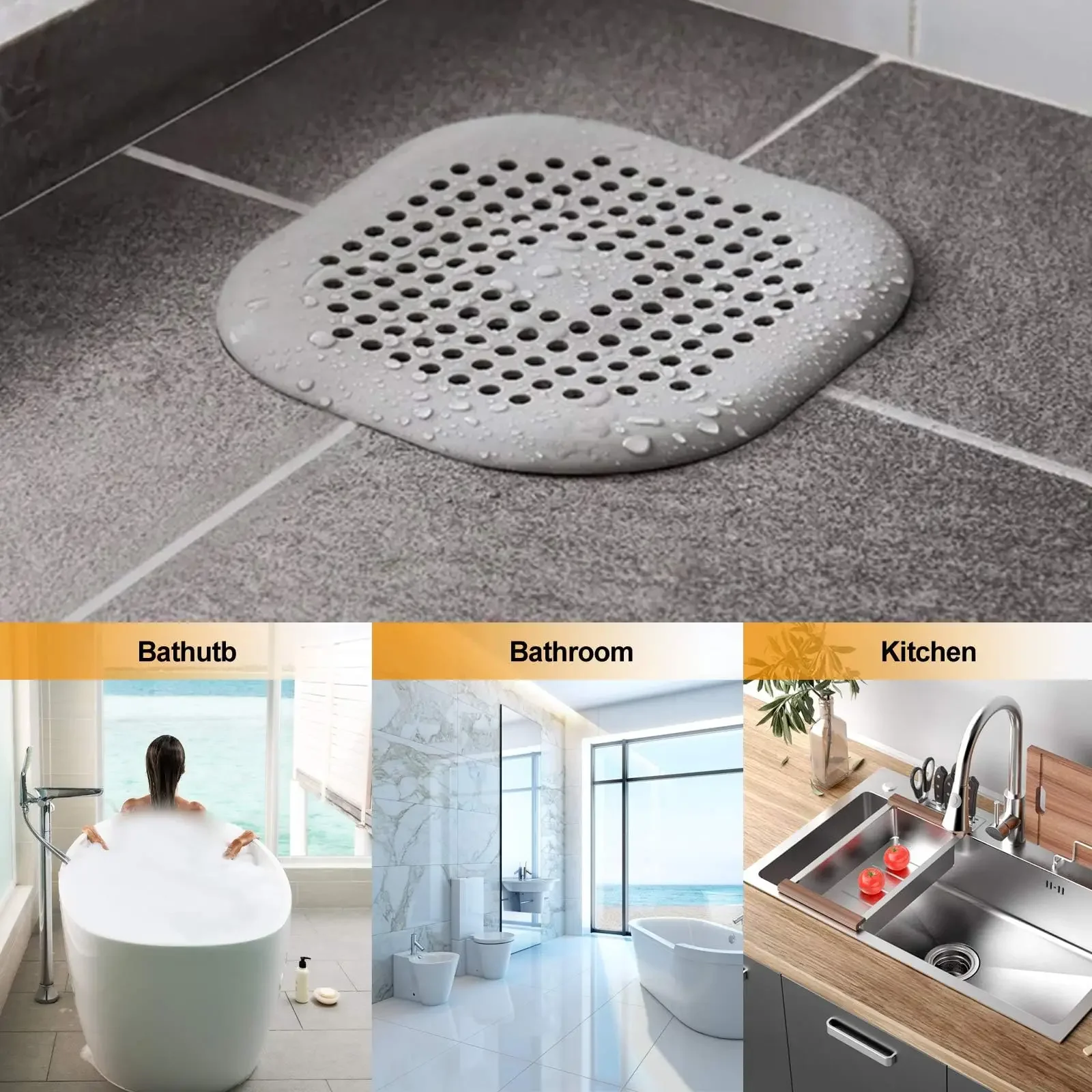 Tıkaçlı Silikon Drenaj Tıpası  - Home Bathroom Sink incelemesi ve fiyatı