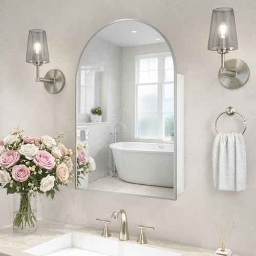 24x36 İnç Kavisli Banyo Aynası - Bathroom Cabinet Mirror incelemesi ve fiyatı
