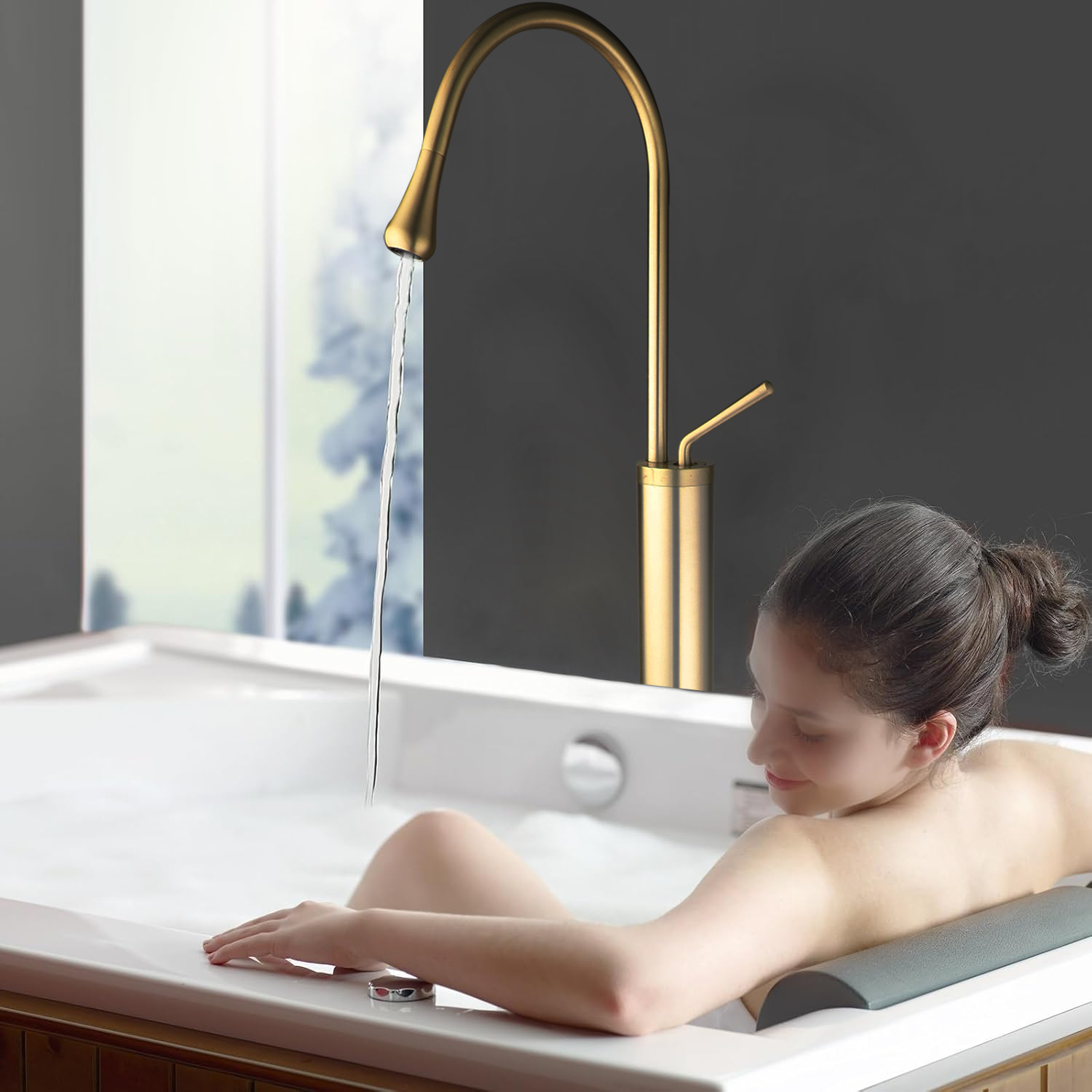 ZAPPO Bağlantısız Küvet Dolgu  - Home Bathroom Faucets incelemesi ve fiyatı