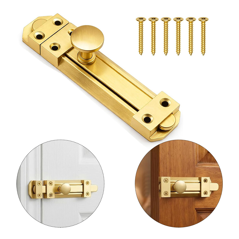 5 inç katı pirinç sürgülü kapı - Home Hardware Bathroom Cabinets incelemesi ve fiyatı
