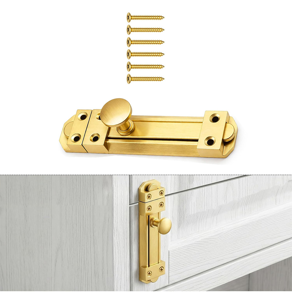 5 inç katı pirinç sürgülü kapı - Home Hardware Bathroom Cabinets incelemesi ve fiyatı