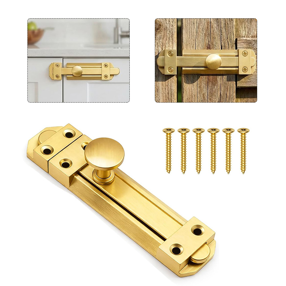 5 inç katı pirinç sürgülü kapı - Home Hardware Bathroom Cabinets incelemesi ve fiyatı
