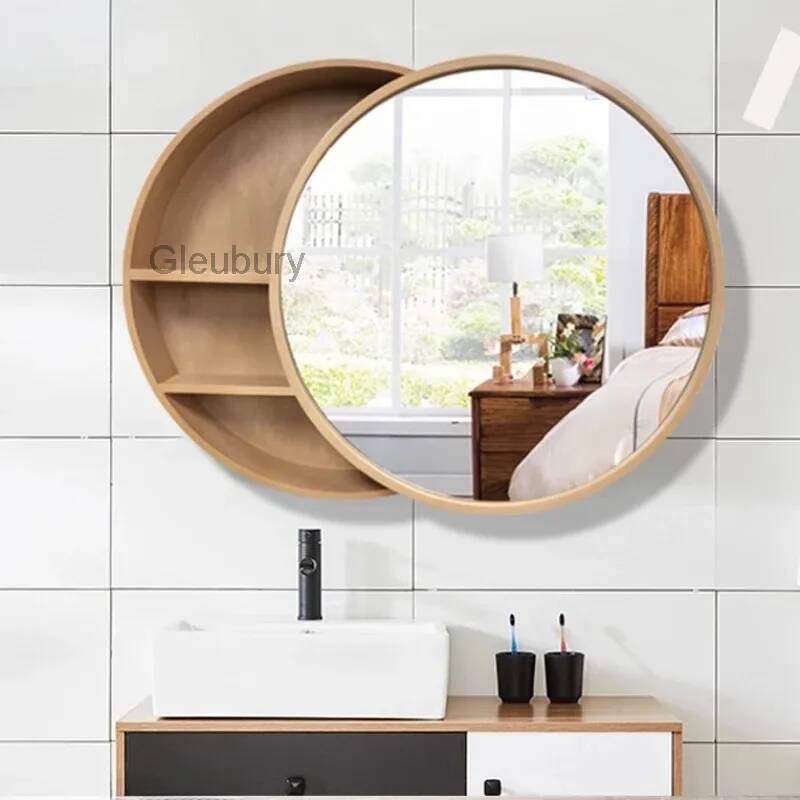 Masif Ahşap Banyo Giyinme Ayna - Bathroom Cabinet Mirror incelemesi ve fiyatı