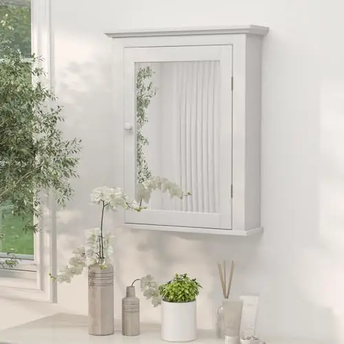 Aynalı Beyaz İlaç Dolabı, Bany - Bathroom Cabinet Mirror incelemesi ve fiyatı