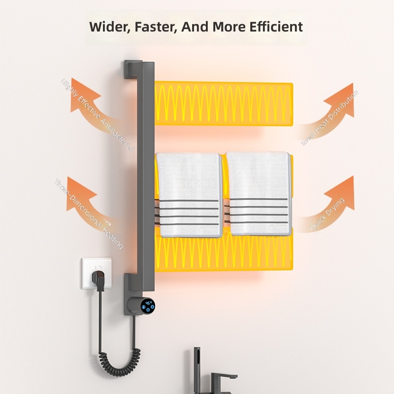 Dikey Duvara Monte 3 Çubuklu E - Home For Bathroom incelemesi ve fiyatı